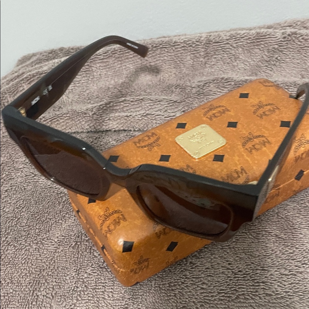 MCM Brown Modern Sunglasses